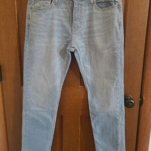 Hollister Men's Light Blue Slim Jeans